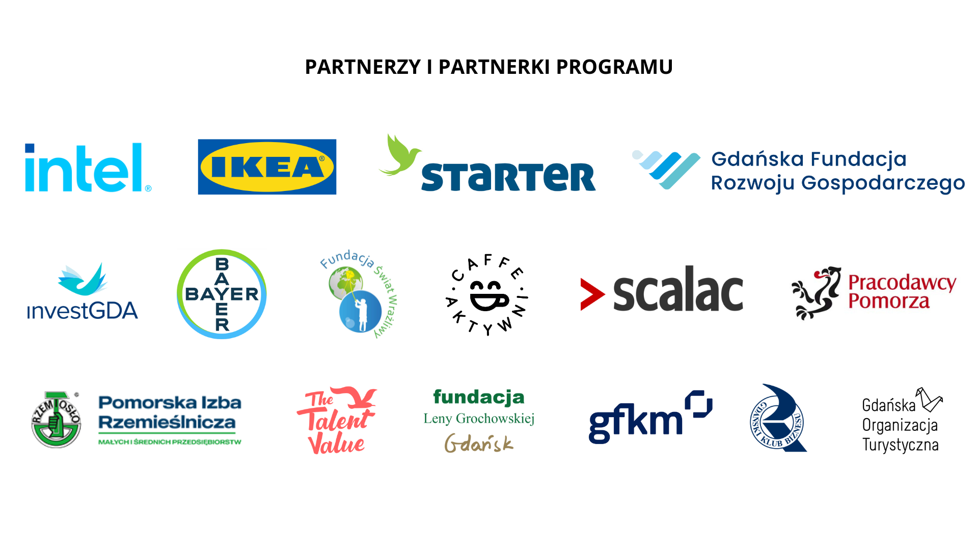 logotypy partnerów gmr